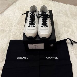 Chanel White Sneakers women’s 40…